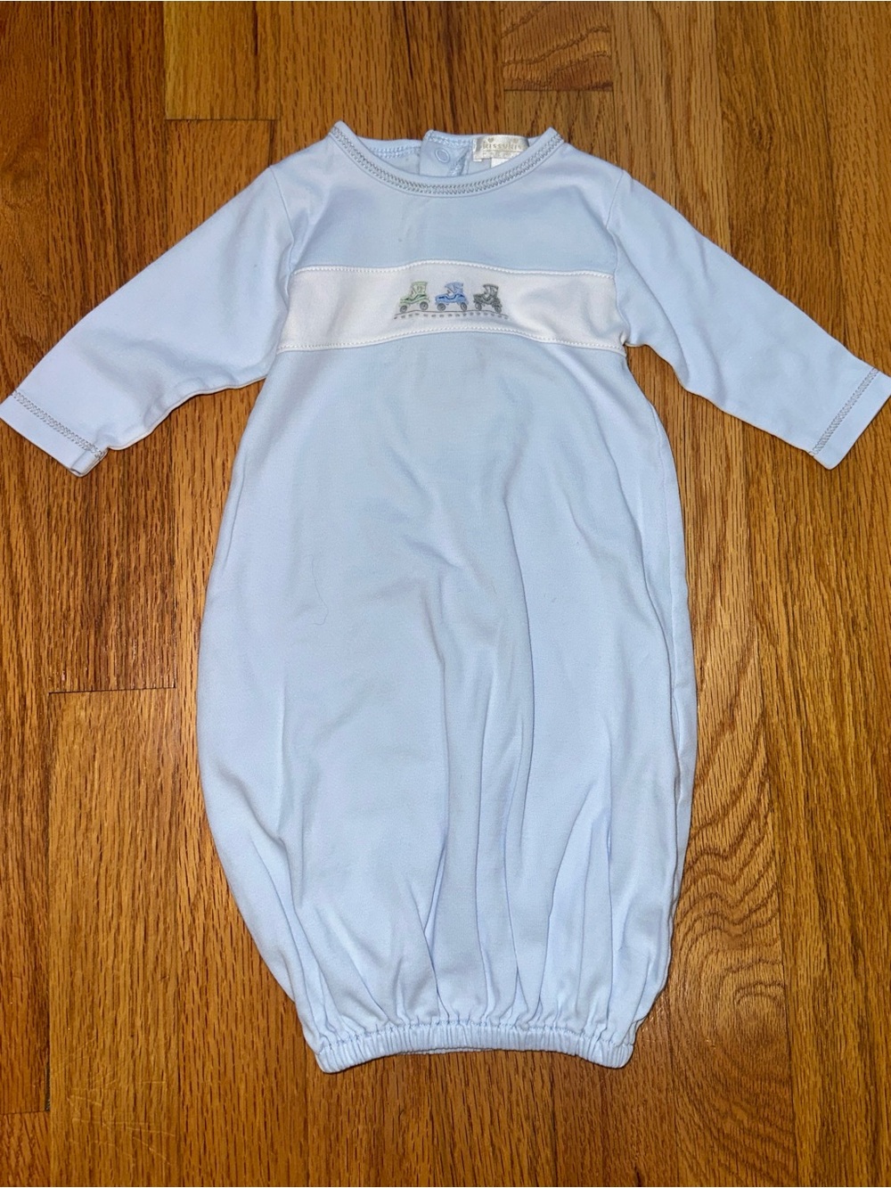 Kissy Kissy NB Baby Boy Golf Cart Gown